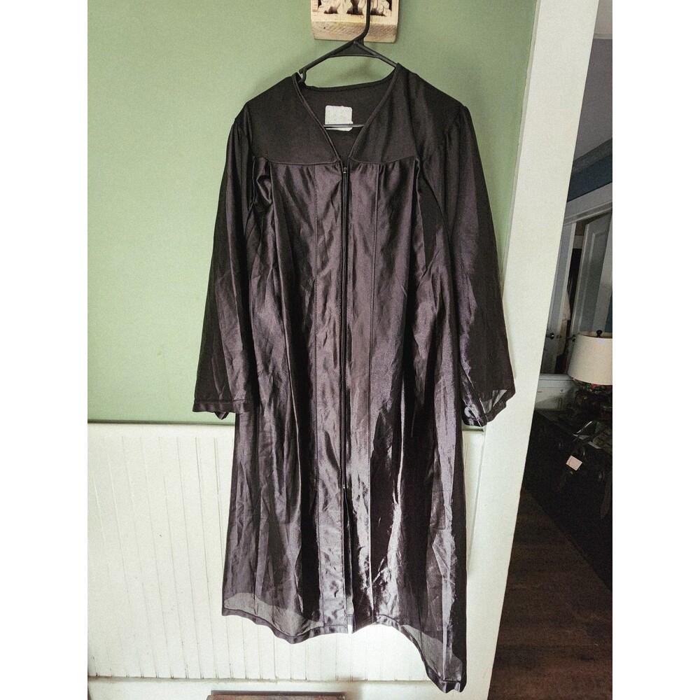 Black graduation gown